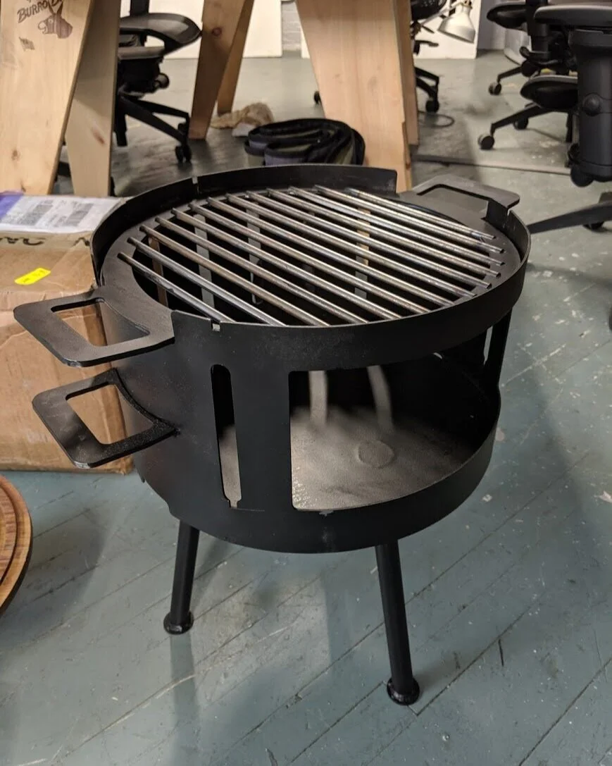 You can also take the plancha off the top of the grill and reveal a grate when you prefer more direct heat on the food you are cooking