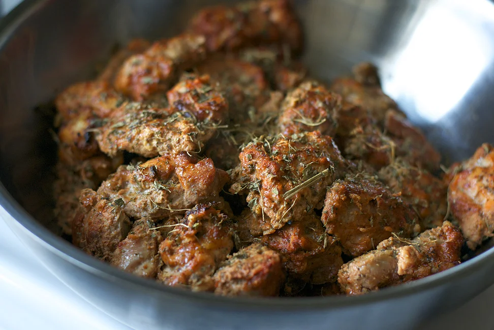 Look at this Tandoori Chicken. Sigh!
