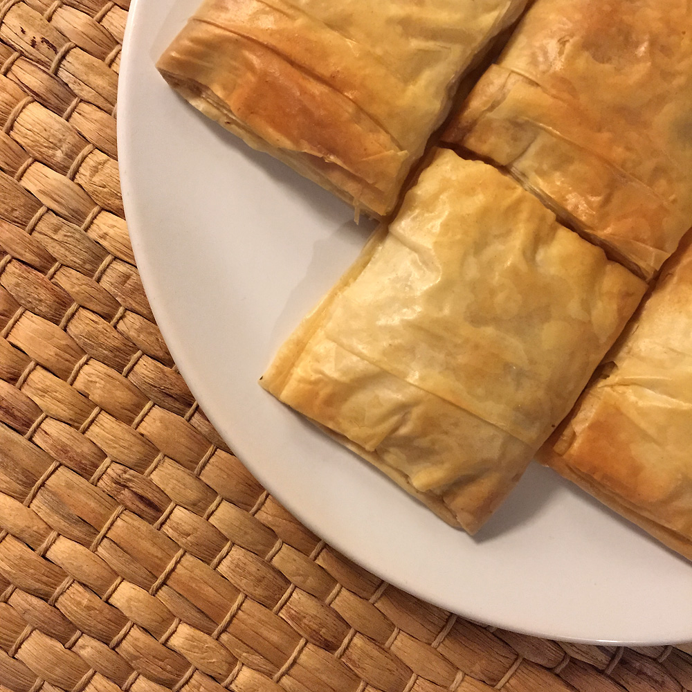 Golden and crispy right out of the oven! Yum!