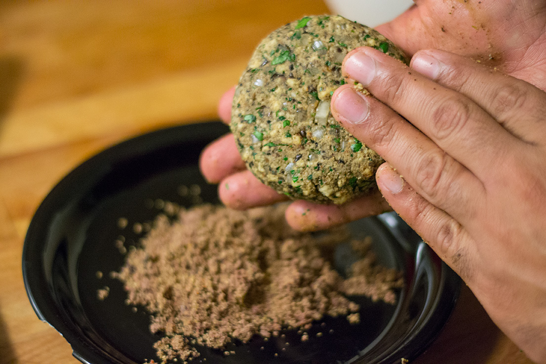 Paneer Kale Bean Patties
