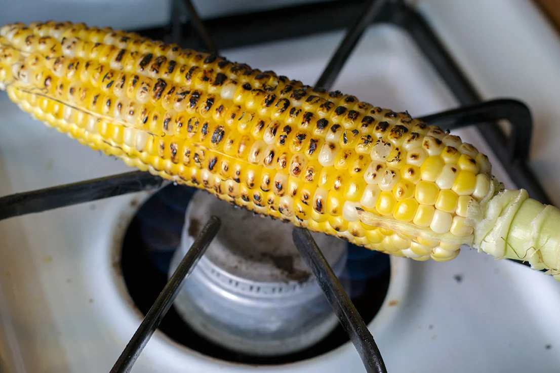 Fire roasted Corn