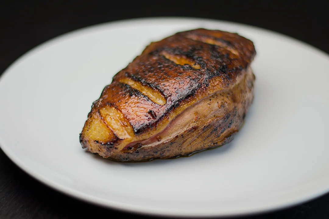 Look that! Heaven must be a crispy Orange Duck.