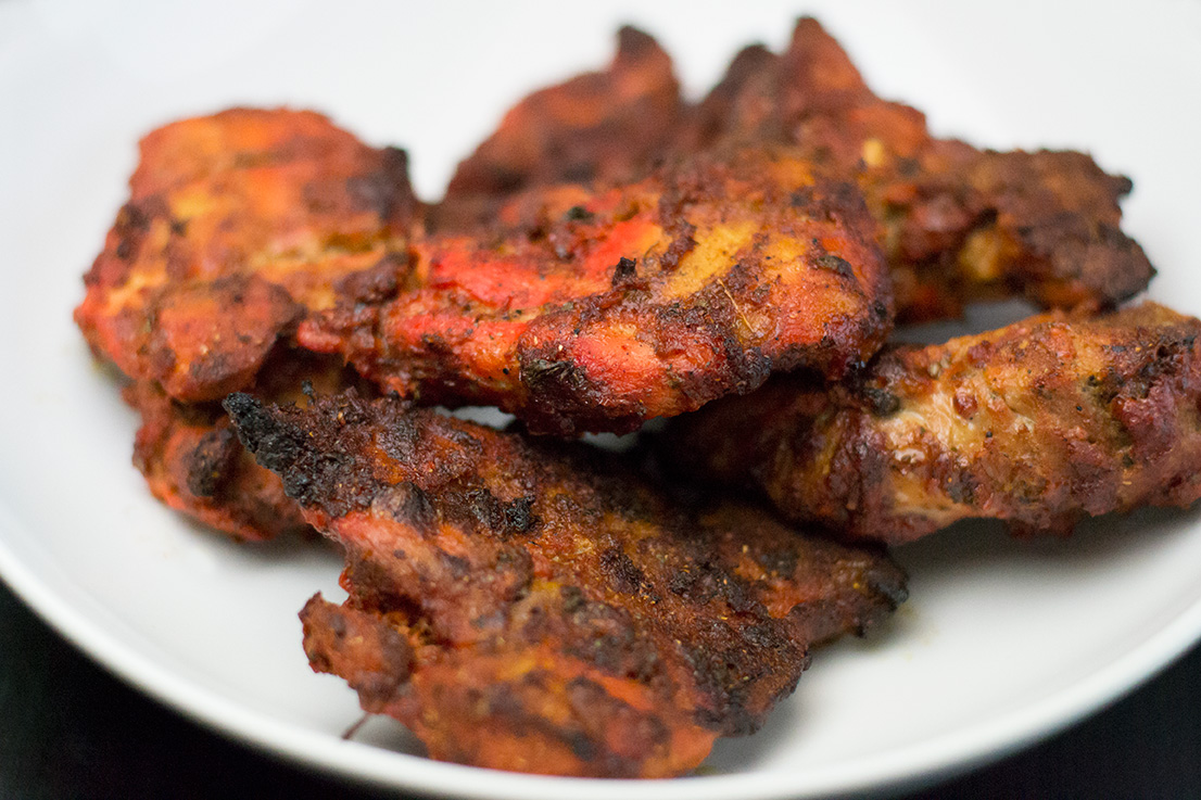 Finally! We have arrived! Look at this gorgeous Tandoori chicken!