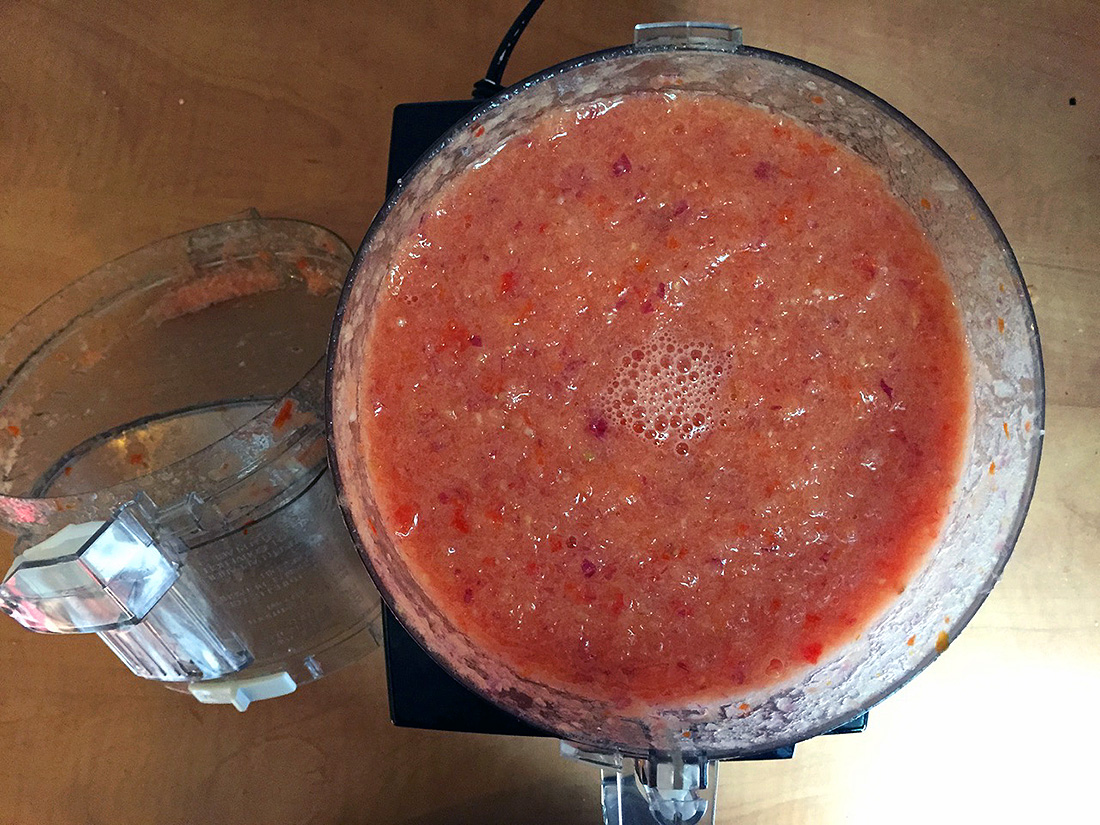The puree/sauce!