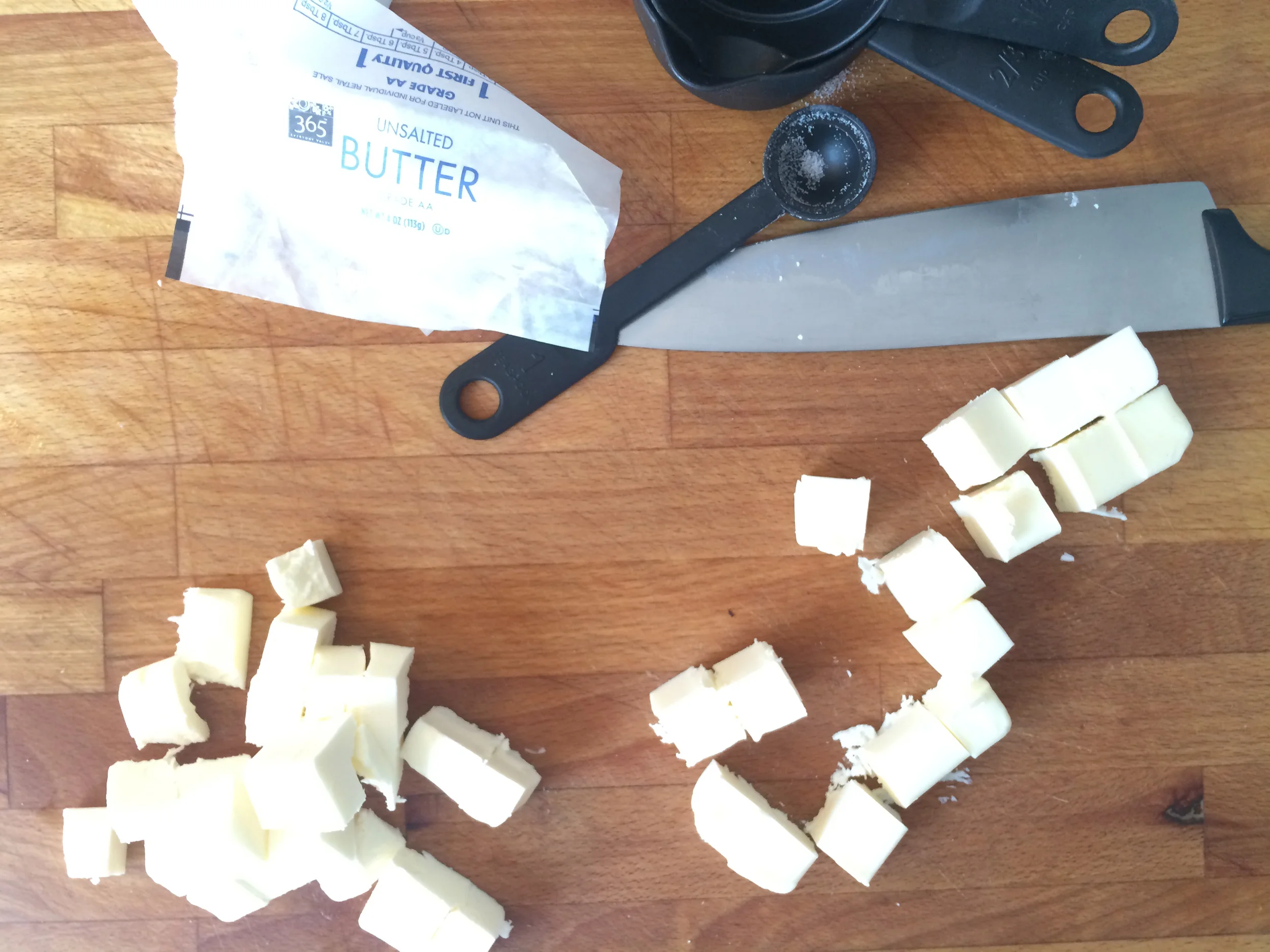 Butter and lots of it!