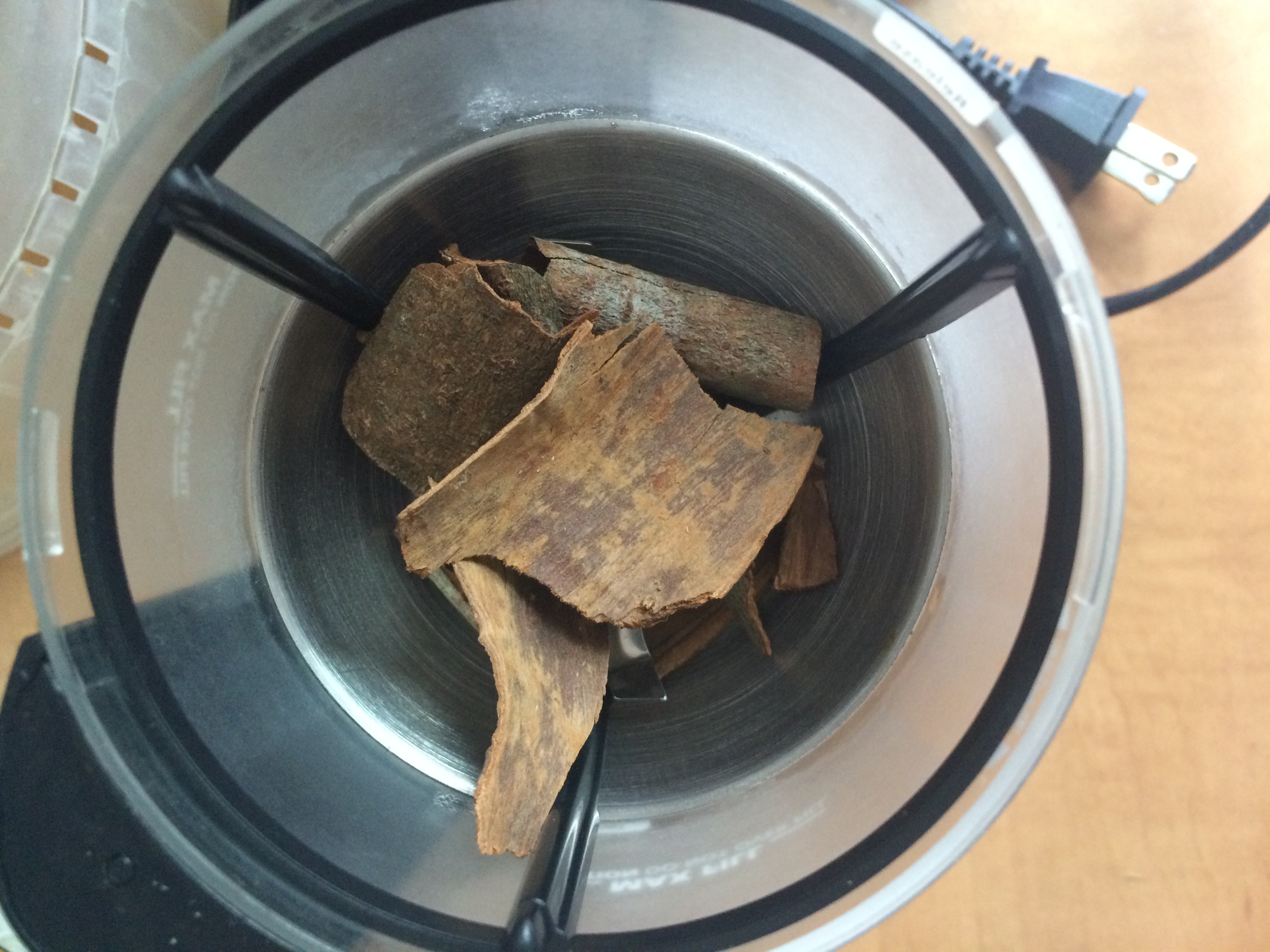 Fresh bark of Cinnamon