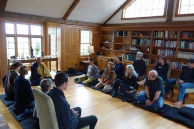Zendo in High Meadow Farm Freedom, NH 