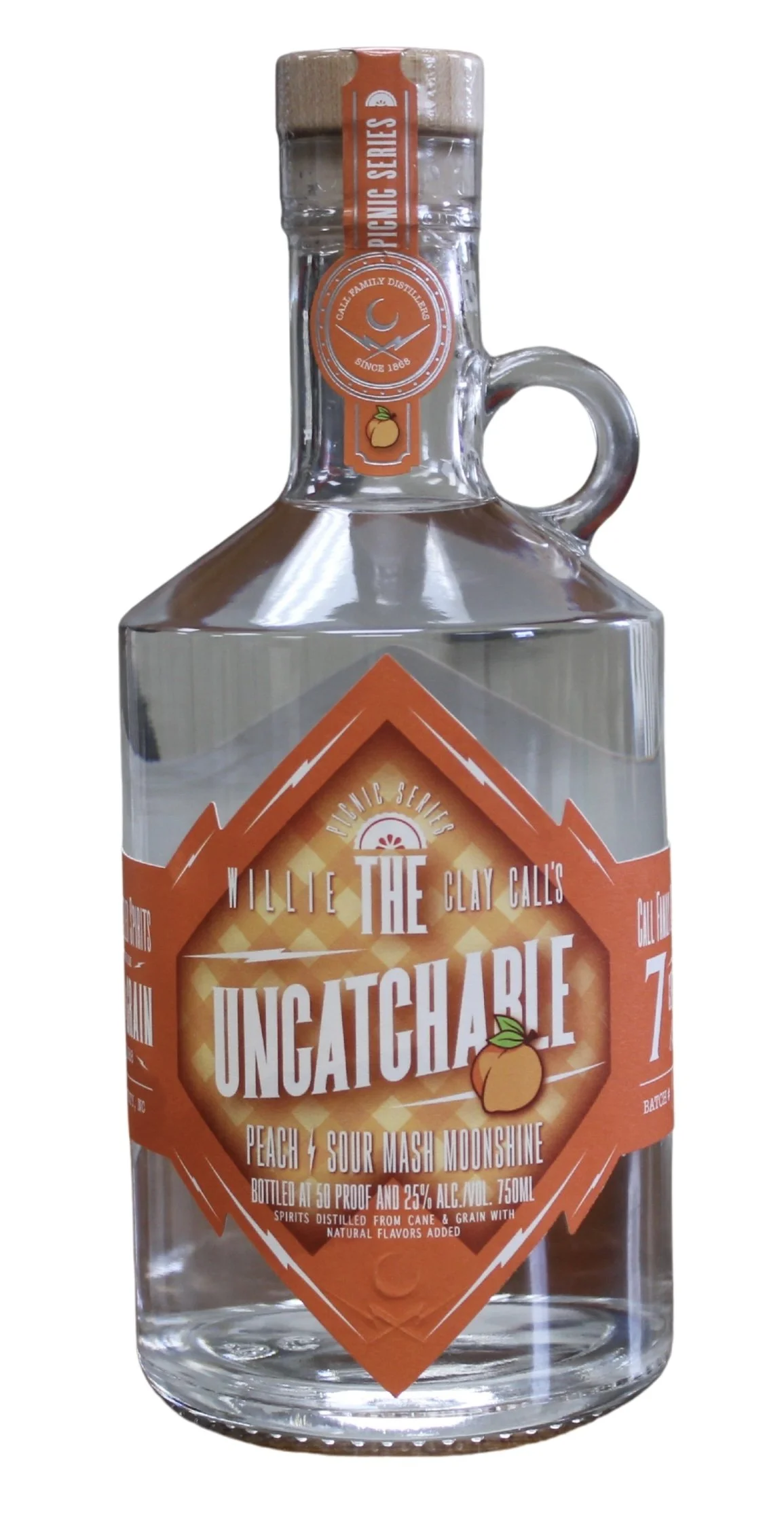 Peach Moonshine (50 Proof)