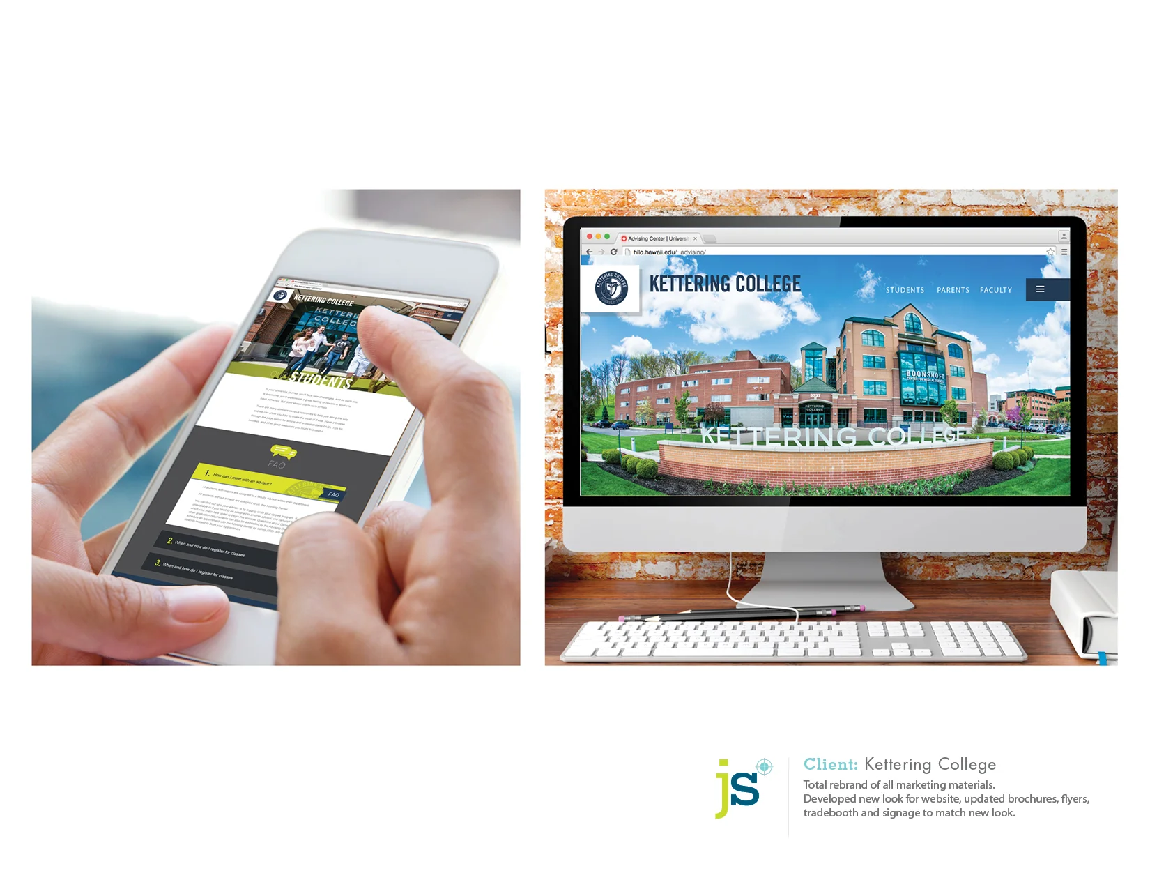 Kettering College Rebrand