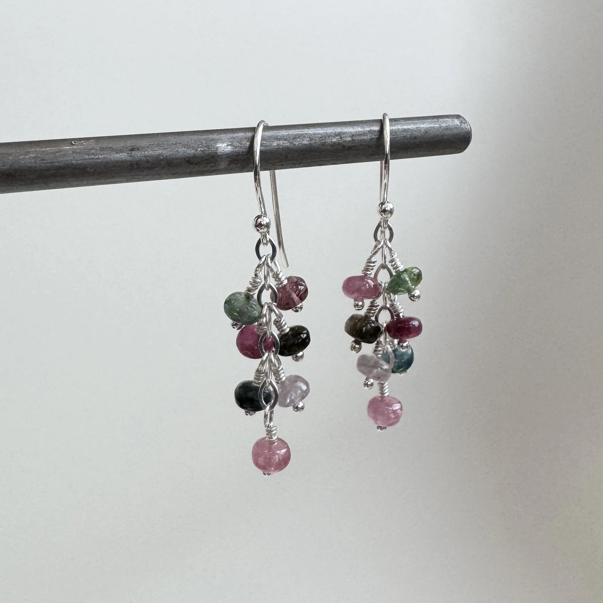 tourmaline cascade earrings