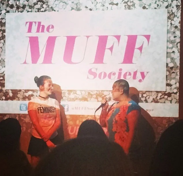 NYC Producer Lindsay with filmmaker Hye Yun.