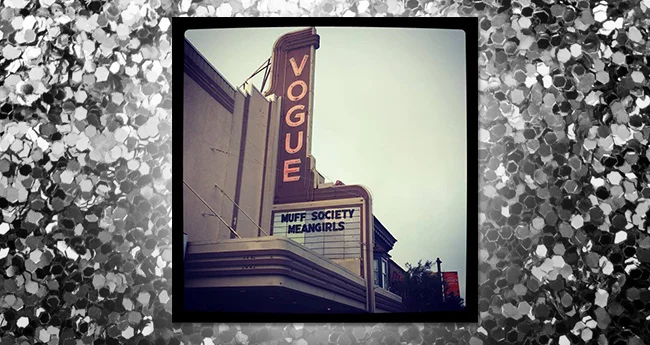 Seeing “MUFF” on a marquee never gets old
