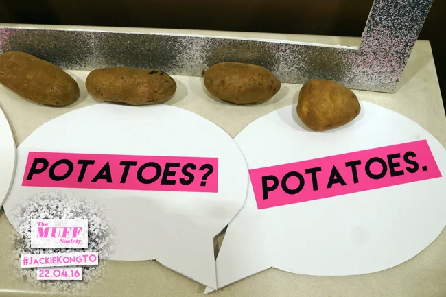 PS: I totally stole those potatoes and made delicious delicious fries out of them