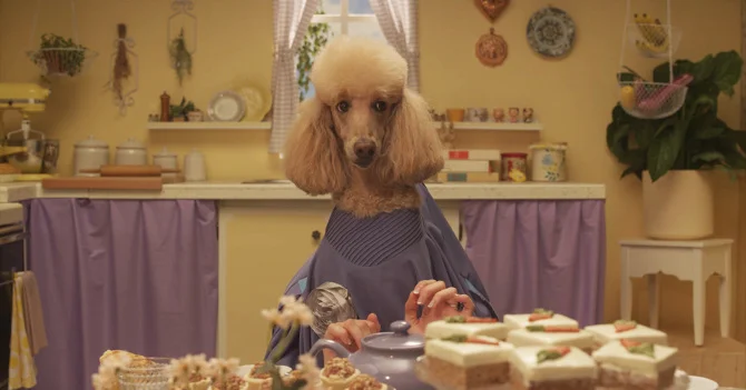 film still from Penny’s For Tea