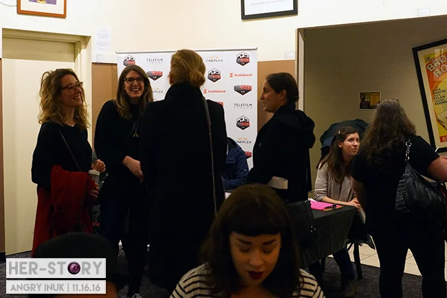REBECCA | REEL CANADA | HER-STORY event booth