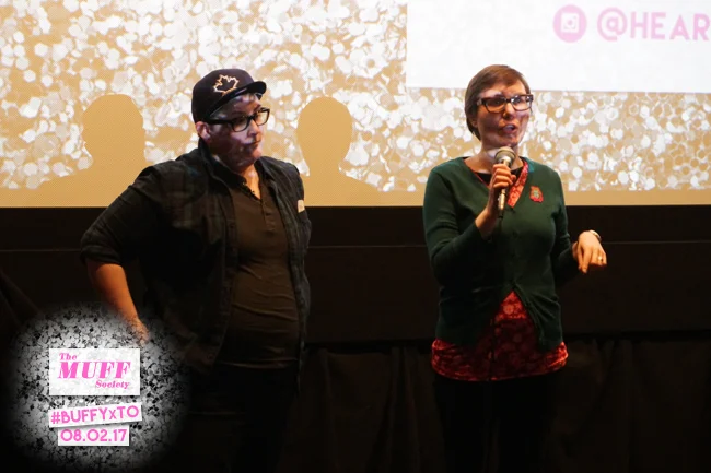 Laura Vegys introducing her short film Olivia! 