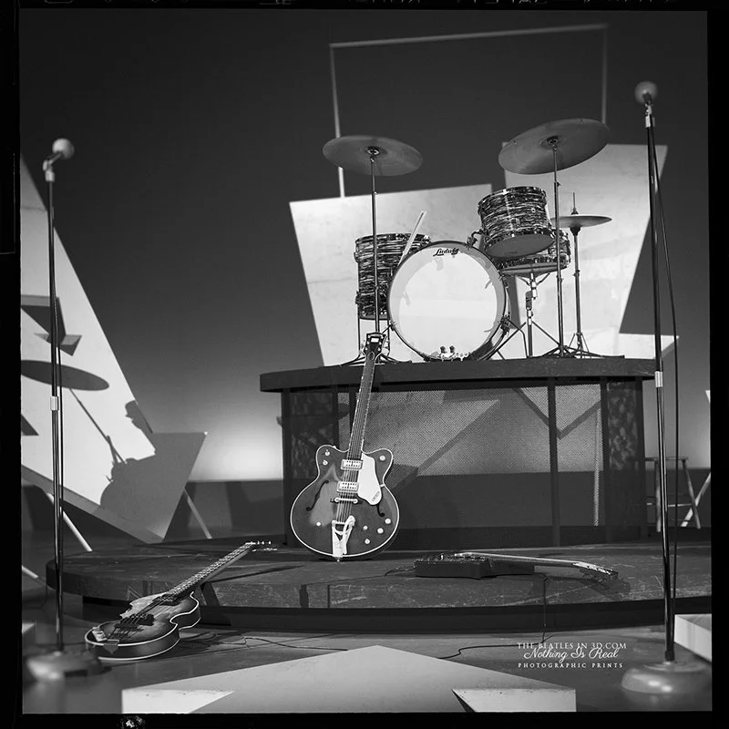 Ringo's 1964 Ludwig Downbeat "Ed Sullivan" Kit