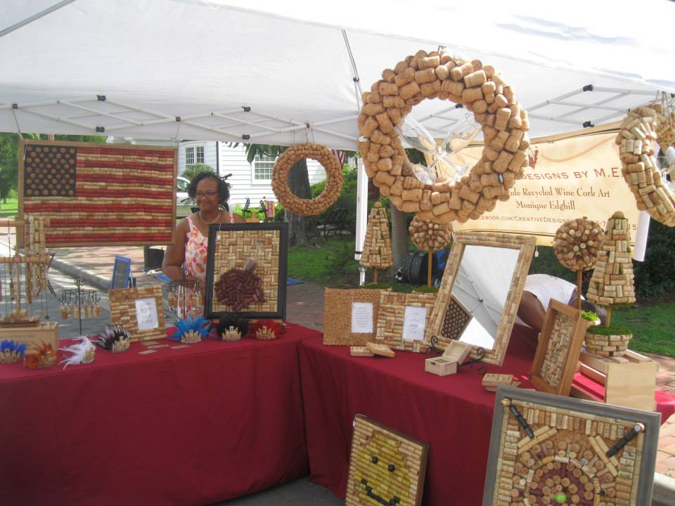 Monique Edgehill in booth July 2015.jpg