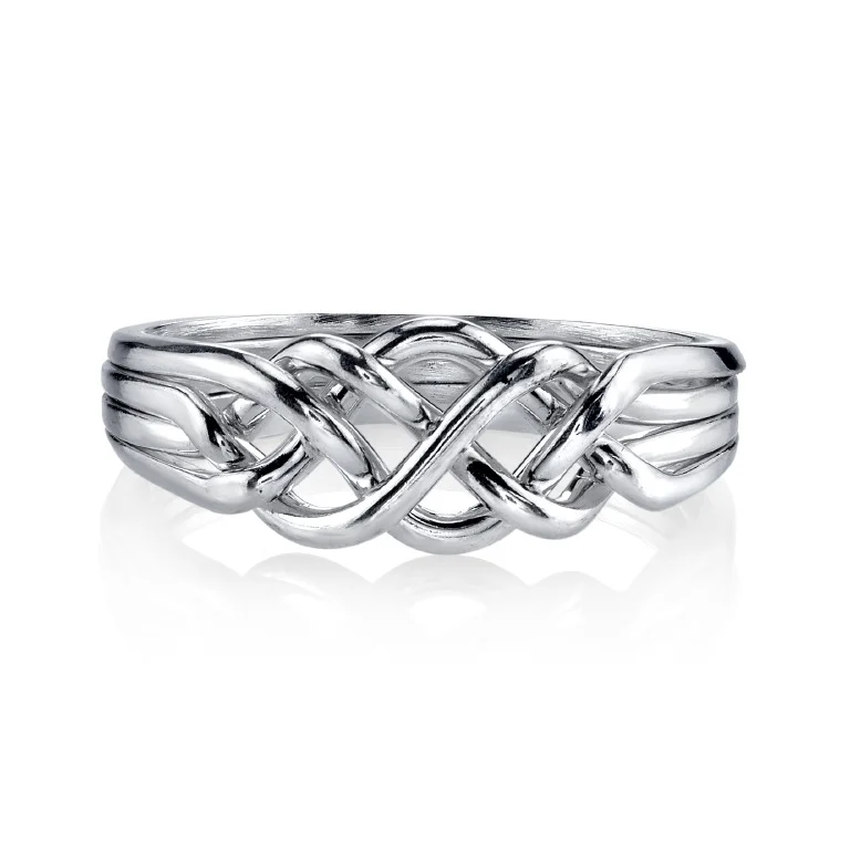 Four Band Puzzle Ring