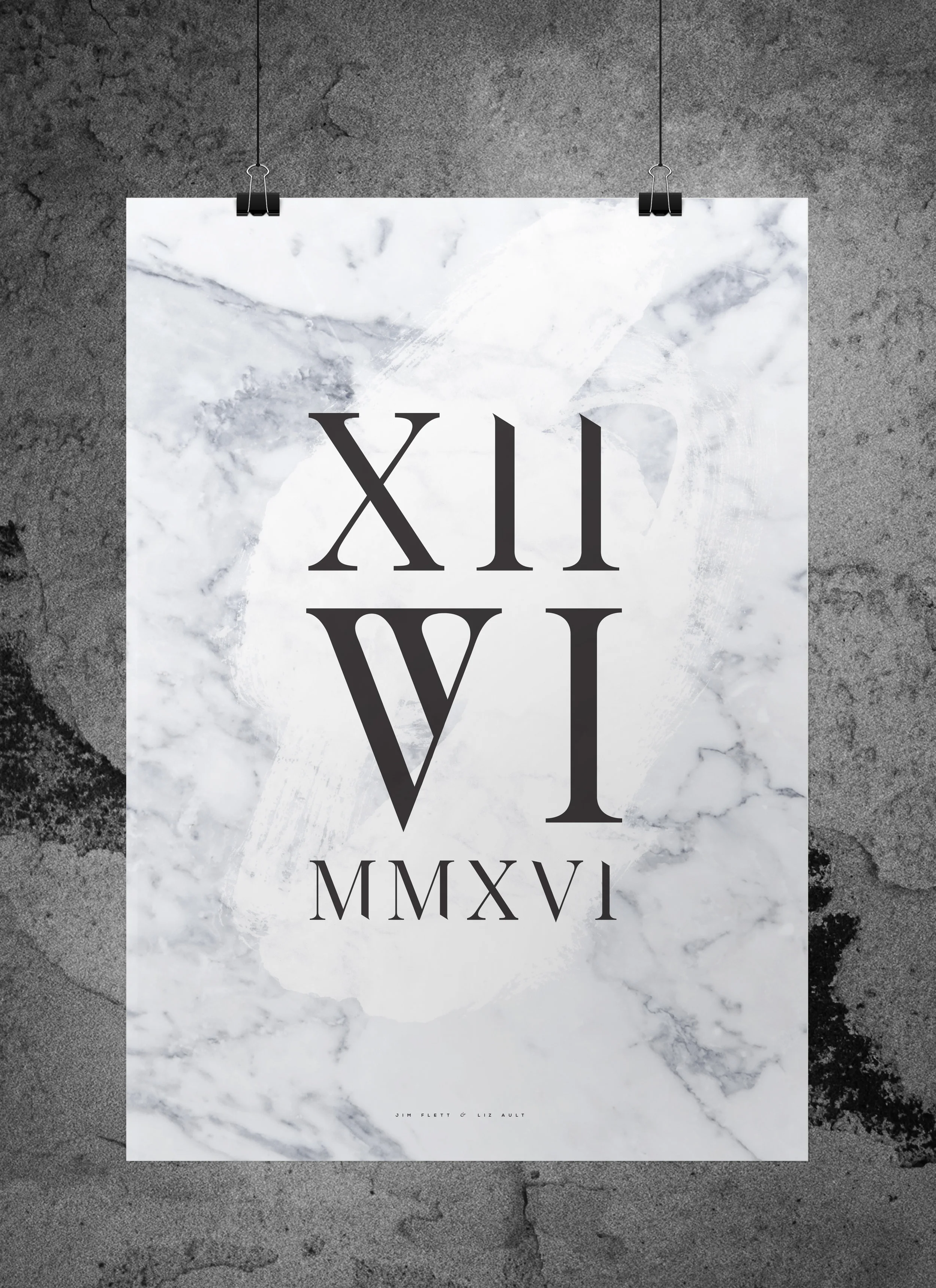 Personalised Engagement Poster