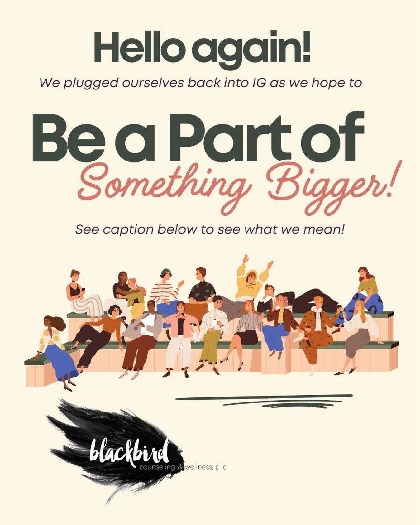 Hello Again !!!
We have plugged ourselves back into the algorithm to be part of something bigger. We have decided to re-engage on this platform to help our friends, clients, and communities share the work, wins, and needs of our local organizations/p