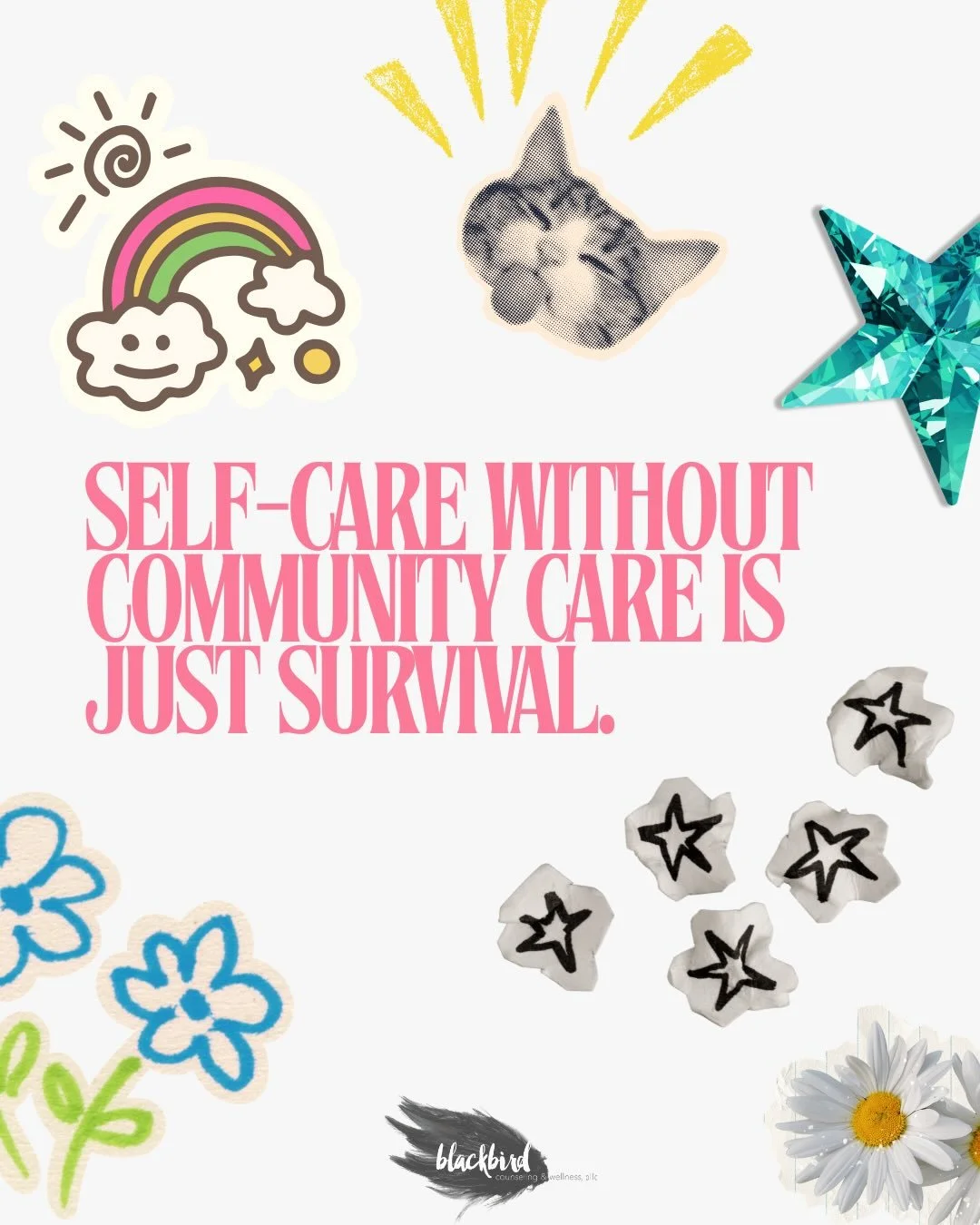 Somewhere along the way, self-care got rebranded into something you could buy.
Face masks. $12 lattes. A 10-step skincare routine. A solo retreat to &ldquo;find yourself.&rdquo; 
And listen, none of those things are bad. 

Rest is sacred. Joy is medi