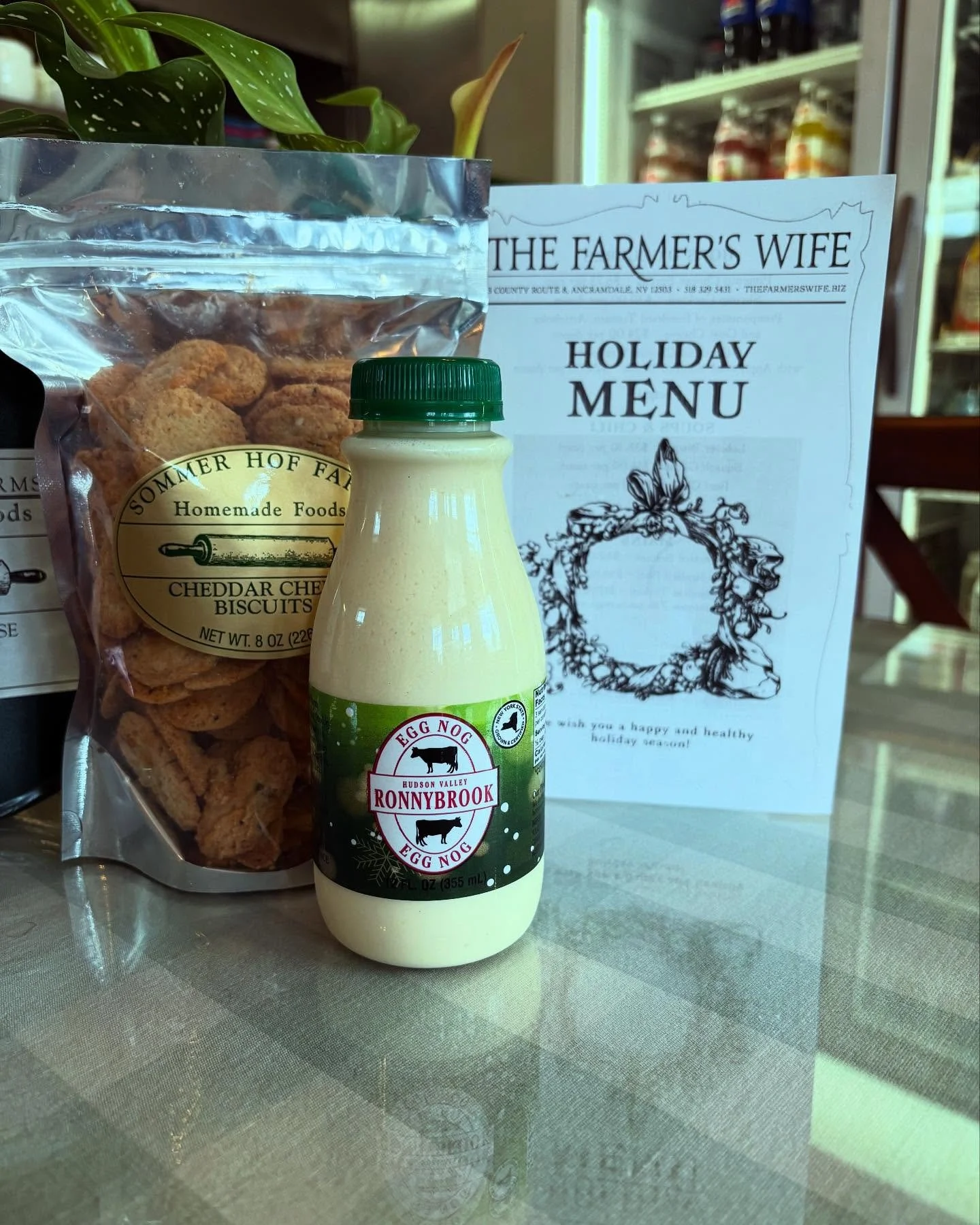 Our beautiful Ancramdale is covered in snow which means the Holiday season is truly here.
The Holiday Menu is live on the website. Please call or email your orders by Friday, December 19th.

Grateful for another beautiful year of breaking bread and c