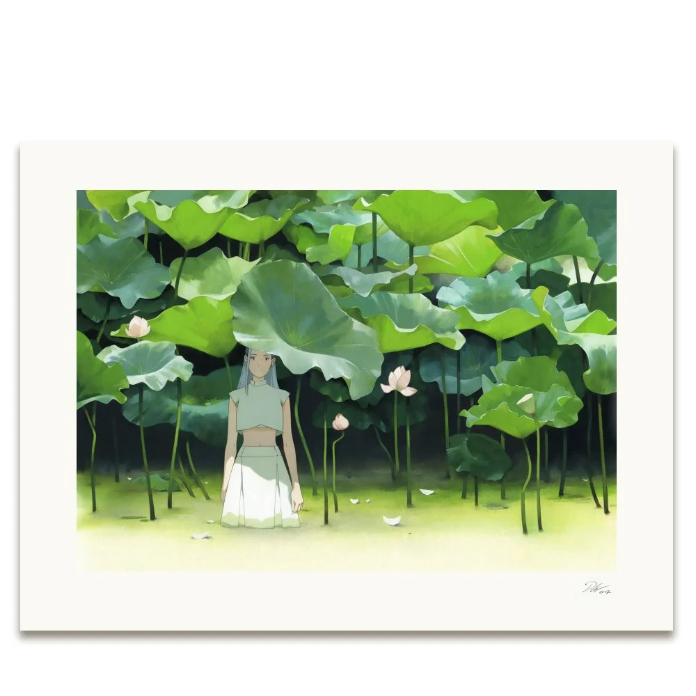 Lotus Fine Art Print by Djamila Knopf.jpg