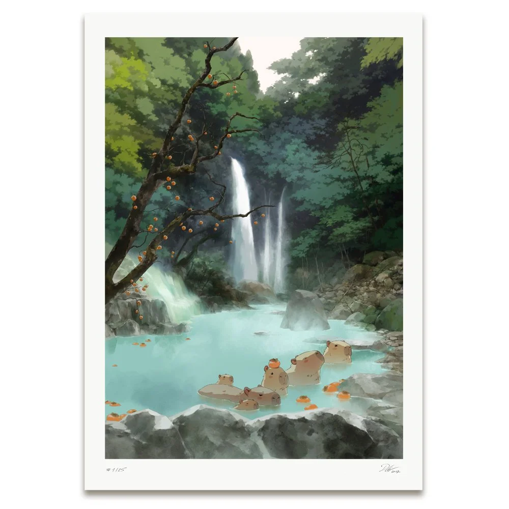 Capybara Fine Art Print by Djamila Knopf.jpg