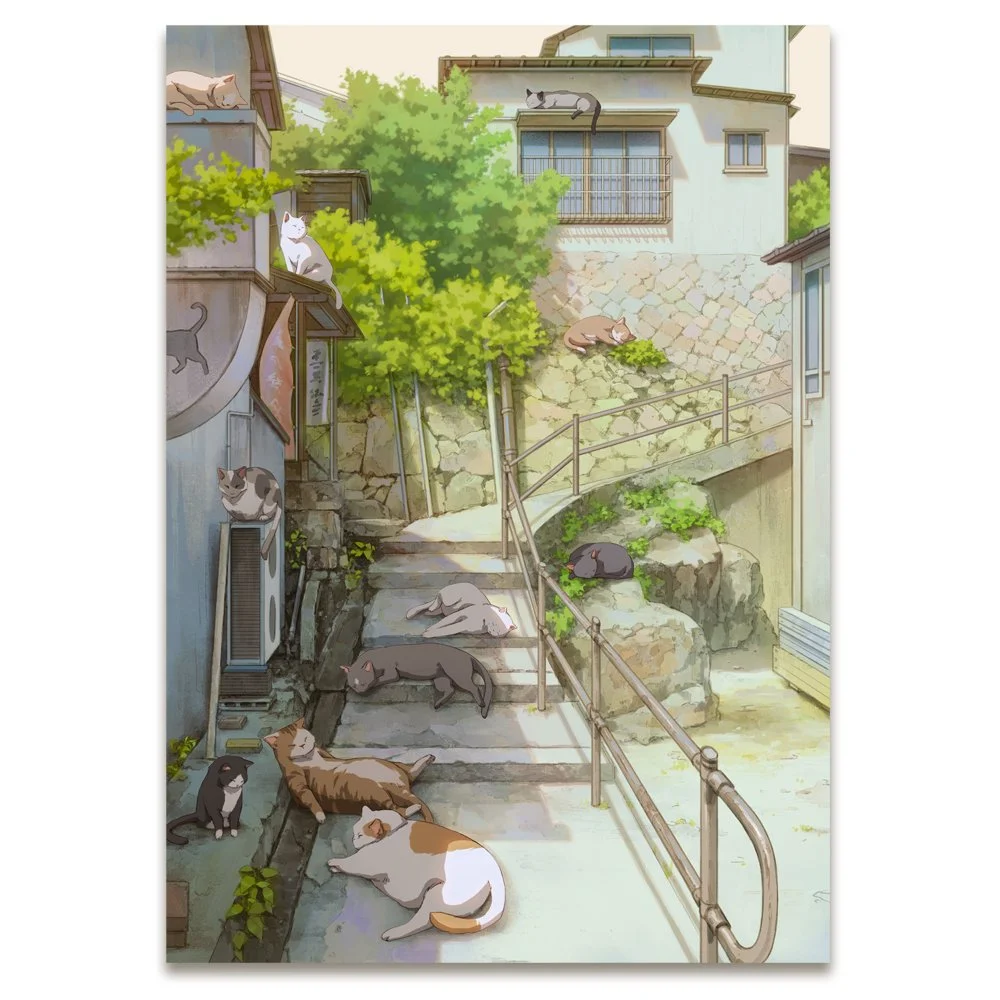 Nekomachi Print by Djamila Knopf.jpg