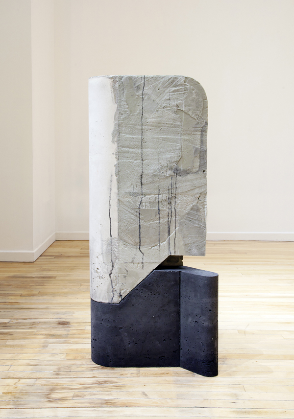   Balimidor , 2014, concrete, foam, and wood, 45 x 21 x 12 in 