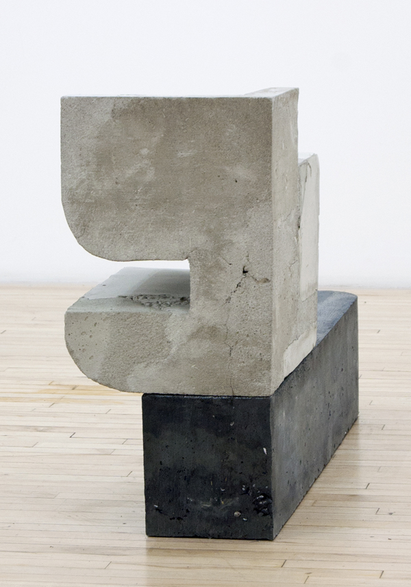 Component 2-2 , 2013, concrete and foam, 24 x 40 x 15 in