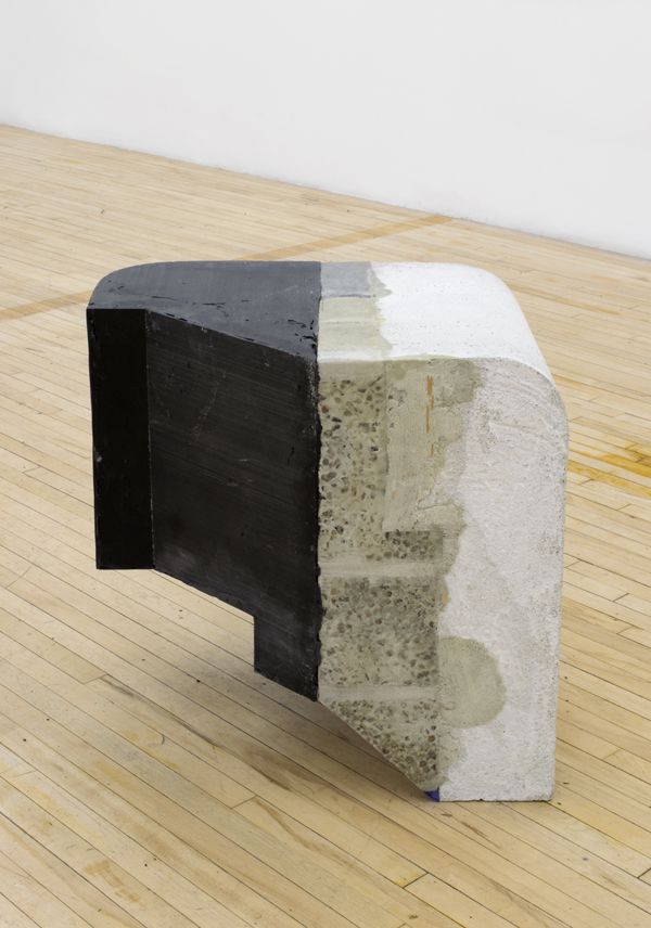   Cadoma , 2014, concrete, foam, resin, and gravel, 21 x 21 x 24 in 