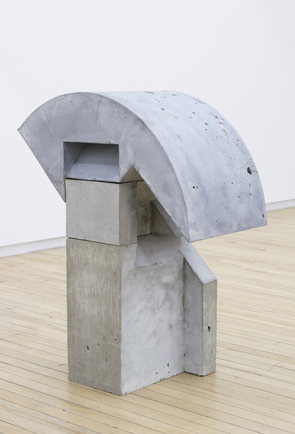   Balopine , 2015, concrete and foam, 36 x 15 x 28 in 