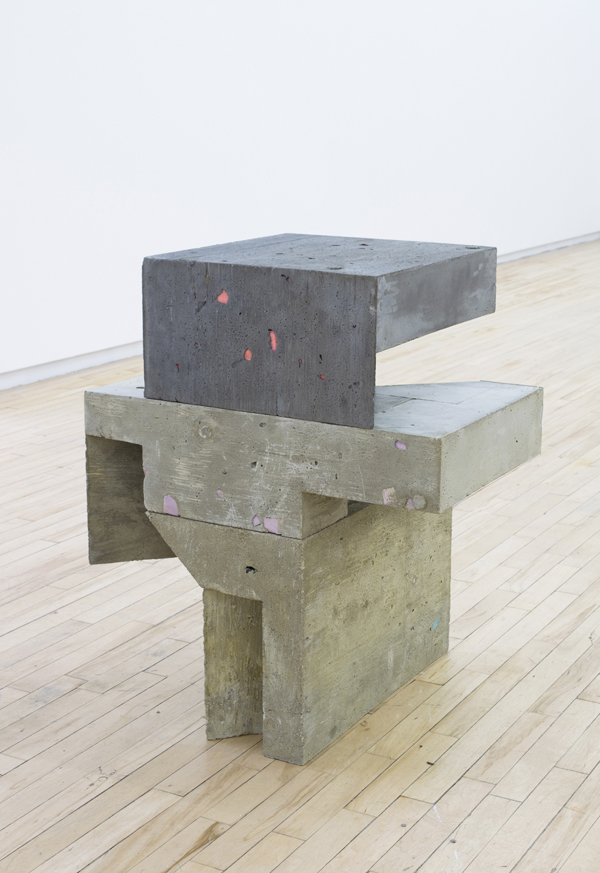   Galomindt , 2016, concrete and foam, 32 x 26 x 23 in 