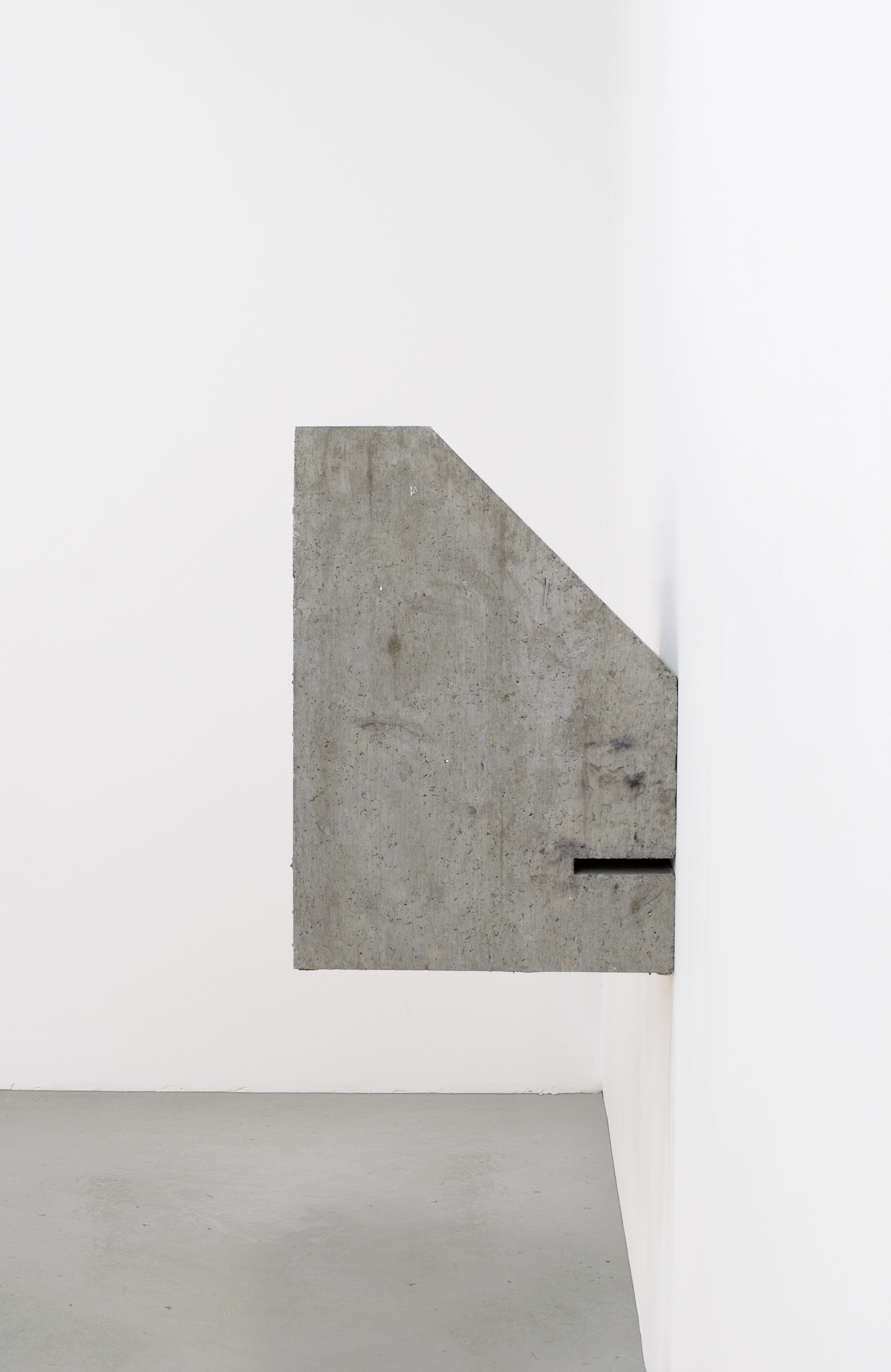   Limik , 2017, papier maché, concrete, and gesso, 26 x 18 x 15 in 