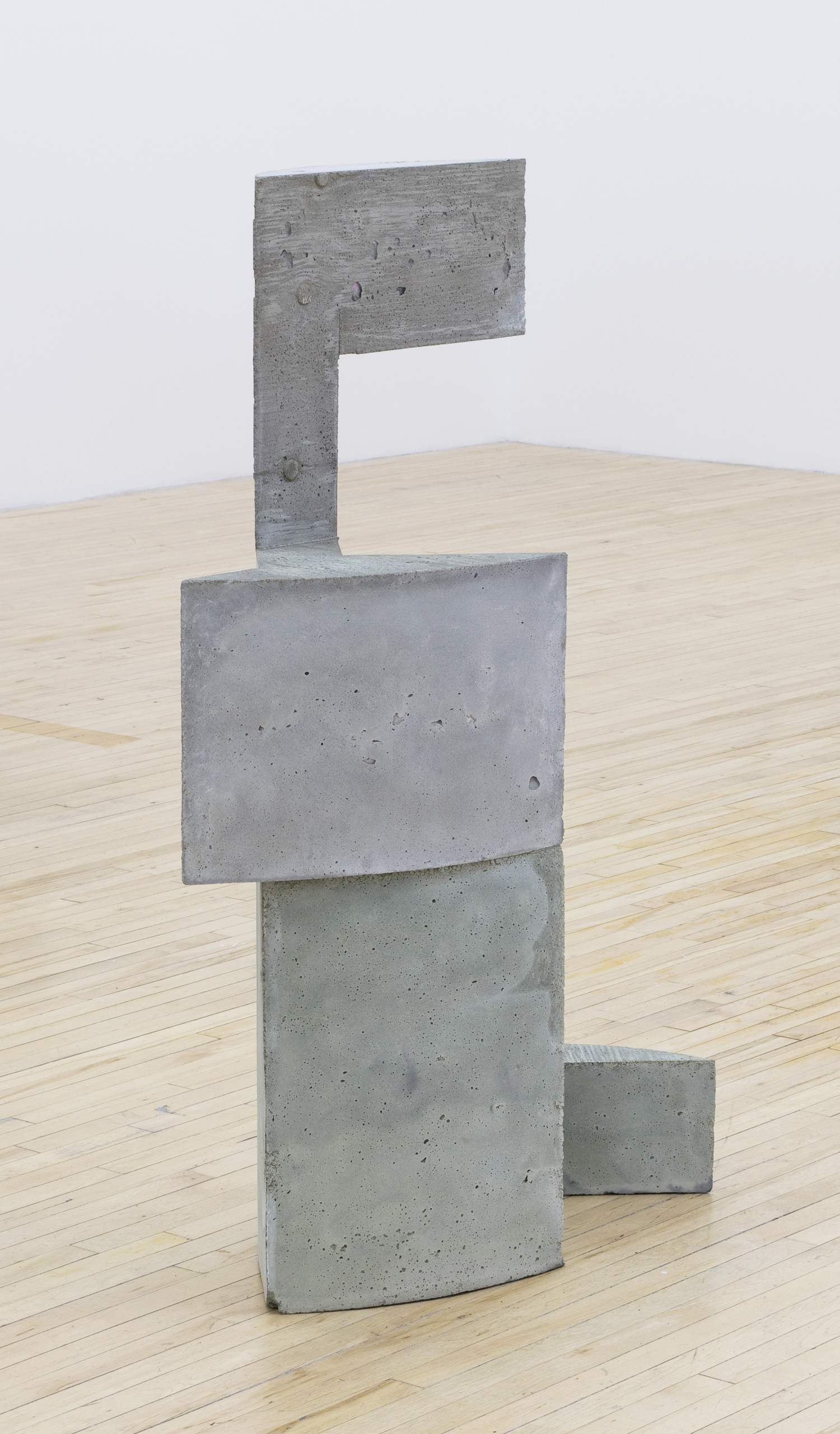   Yna , 2016, concrete and foam, 45 x 28 x 12 in 