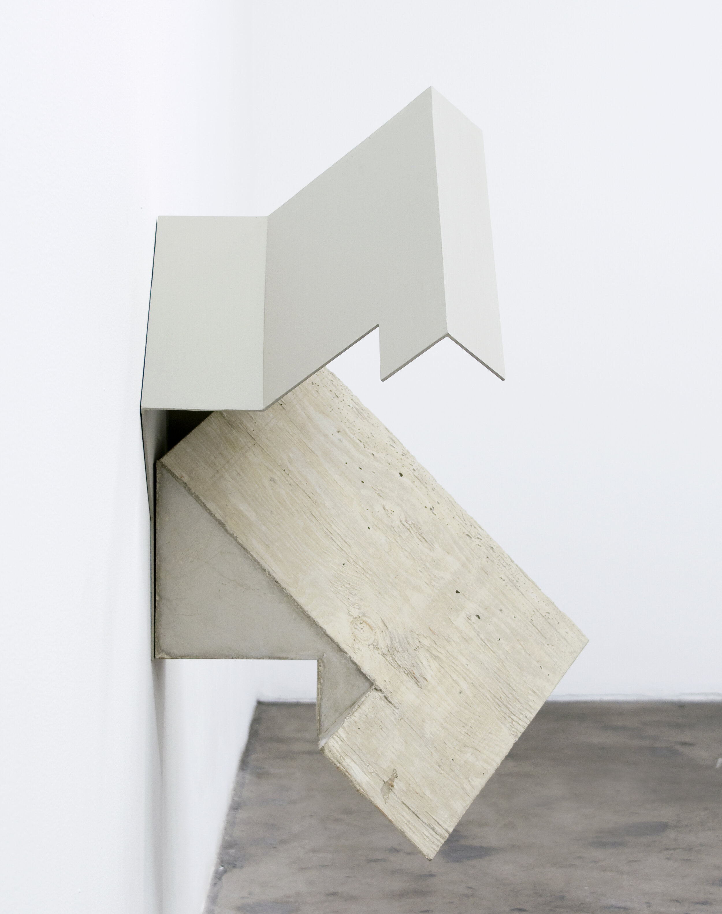   Cliopale , 2019, fibre-reinforced concrete, ceramic inlay, polystyrene foam, painted steel, stainless steel hardware, 30 x 19 x 18 in 