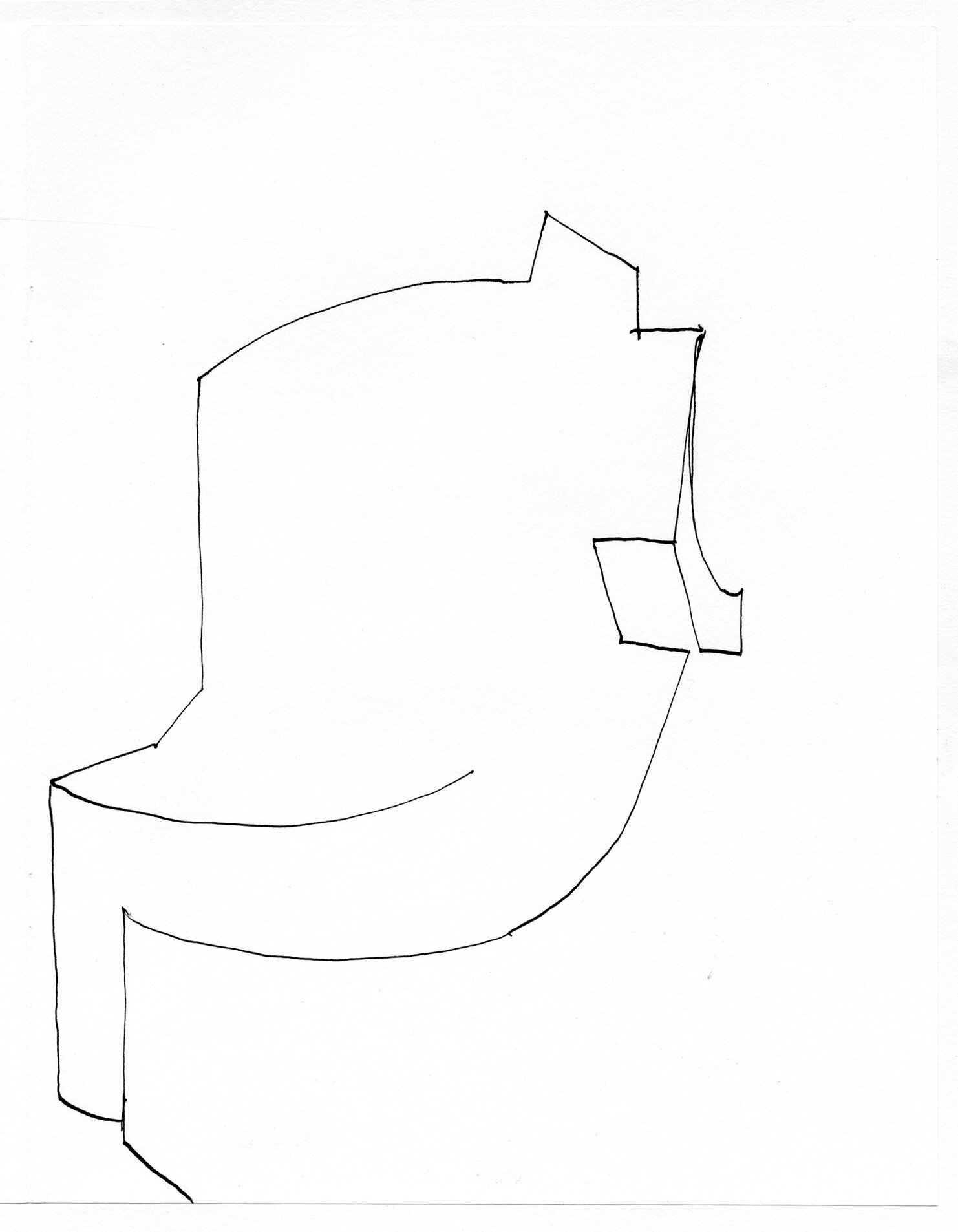   Dessins d’atelier/Studio Drawings , 2016, artist book accompanying the exhibition  Numa , Battat Contemporary, Montreal  Untitled daily drawings of sculptures in progress, ink on paper, 11 x 8½ in 