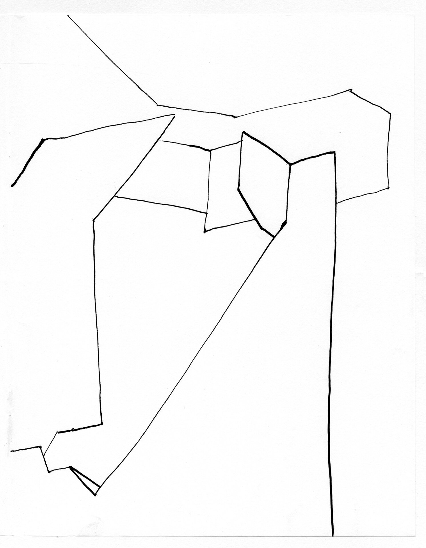   Dessins d’atelier/Studio Drawings , 2016, artist book accompanying the exhibition  Numa , Battat Contemporary, Montreal  Untitled daily drawings of sculptures in progress, ink on paper, 11 x 8½ in 