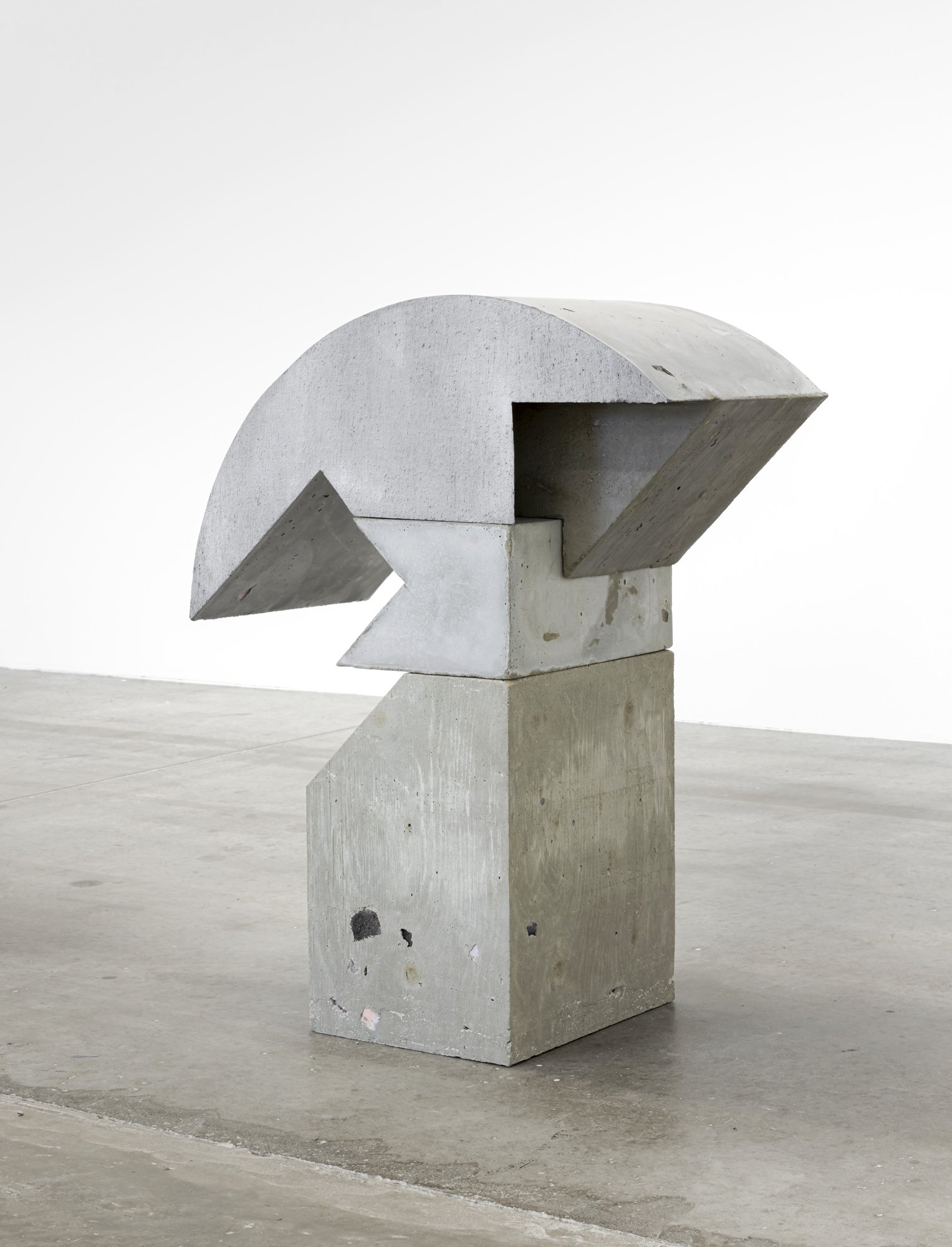   Balopine , 2015, concrete and foam, 36 x 15 x 28 in 