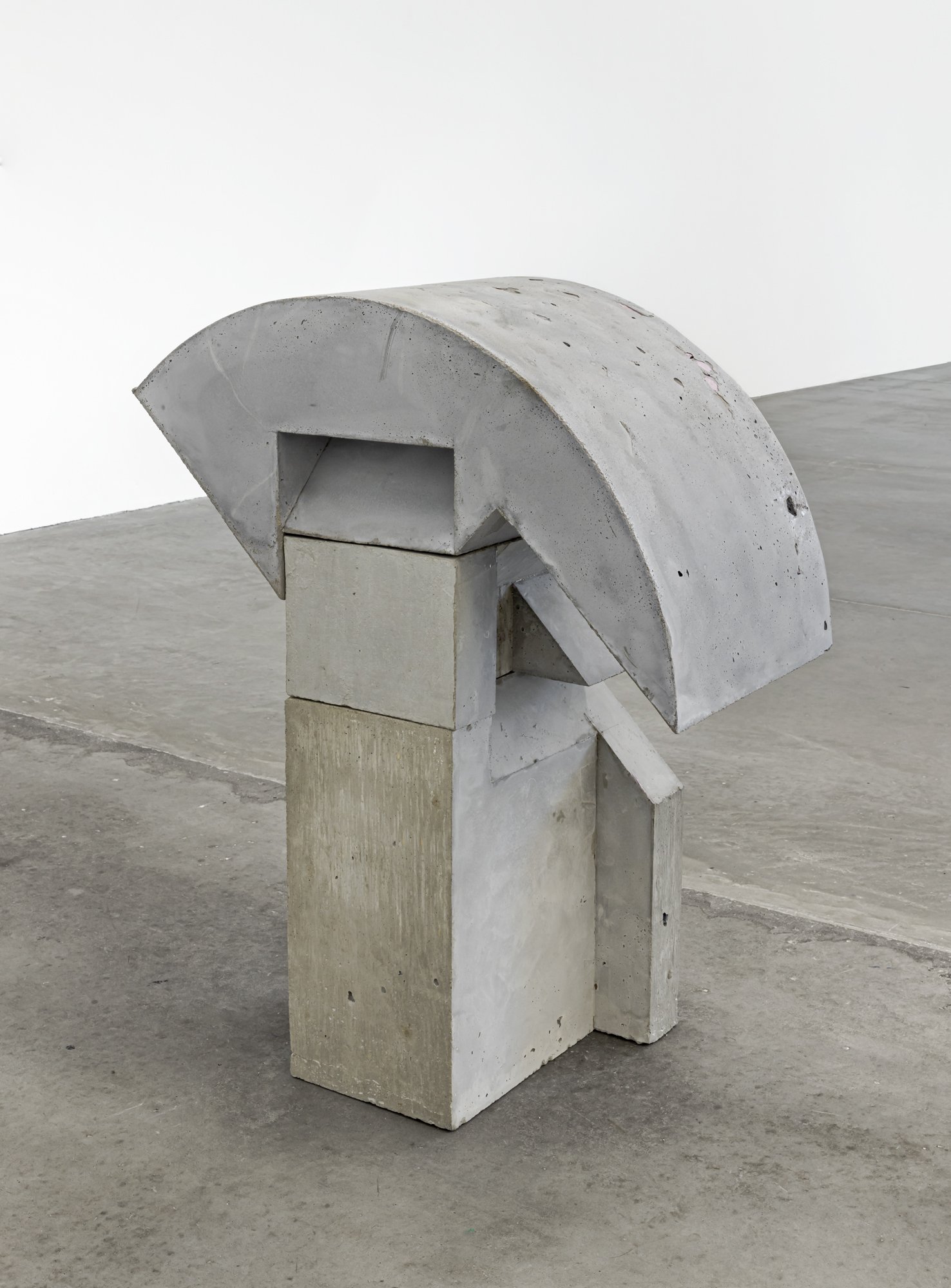   Balopine , 2015, concrete and foam, 36 x 15 x 28 in 