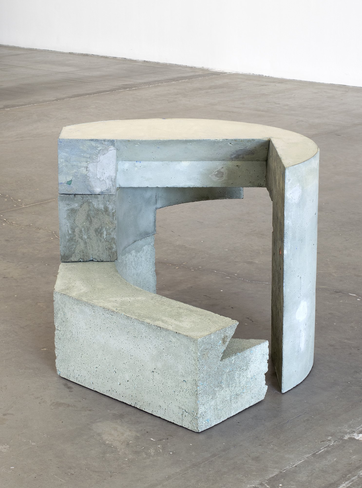   Lunopel , 2016, concrete and foam, 23 x 36 x 32 in 