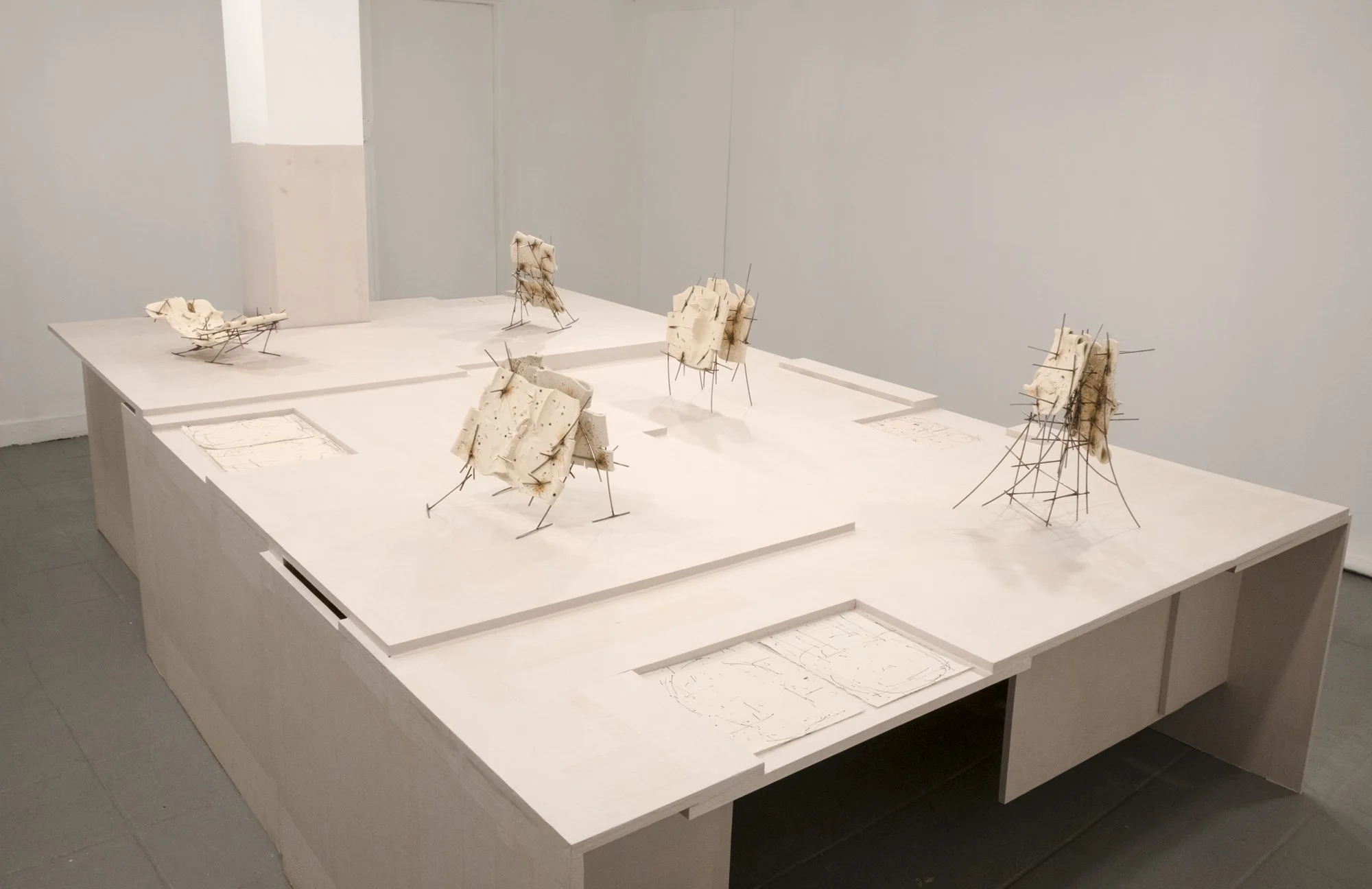   Courtyard , 2026, Site-Service, Nine, New York 