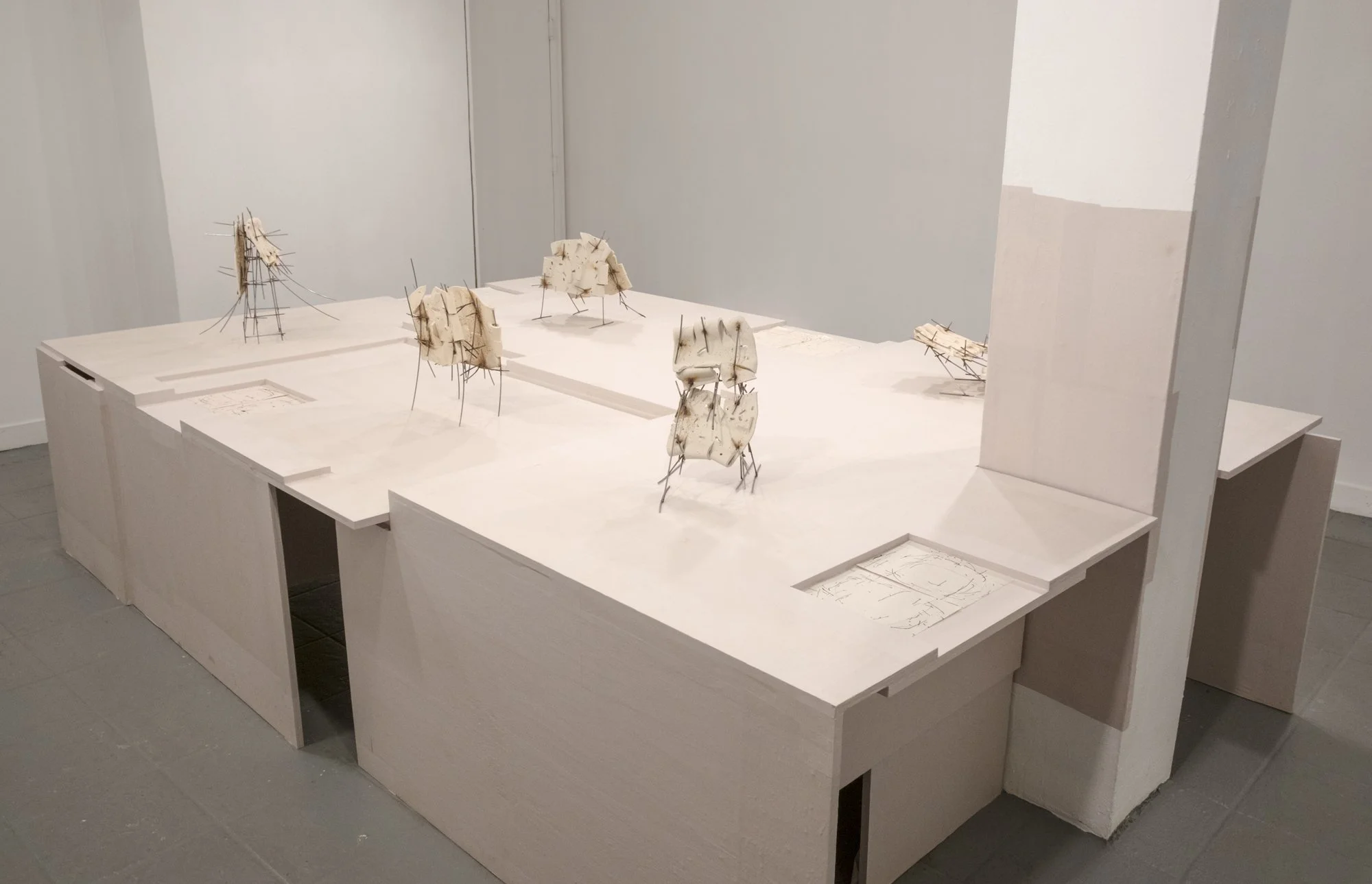   Courtyard , 2026, Site-Service, Nine, New York 