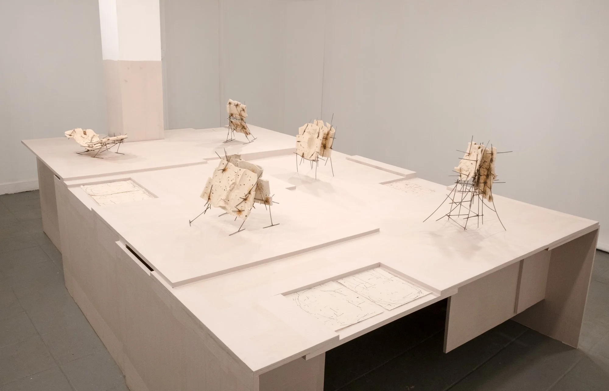   Courtyard , 2026, Site-Service, Nine, New York 