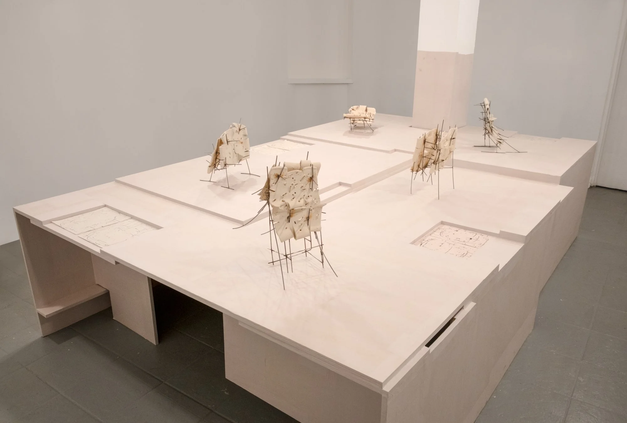   Courtyard , 2026, Site-Service, Nine, New York 