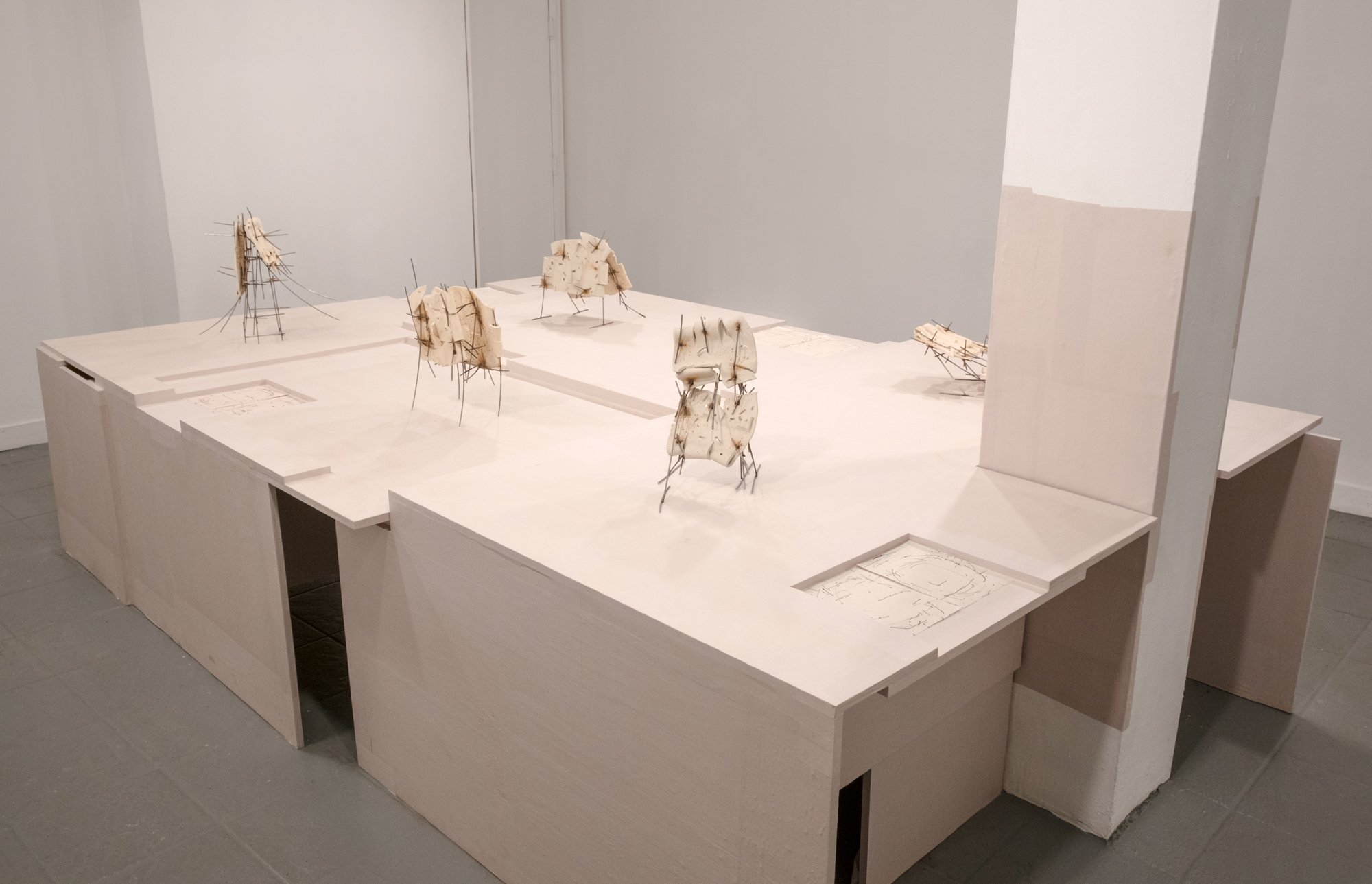   Courtyard , 2026, Site-Service, Nine, New York 