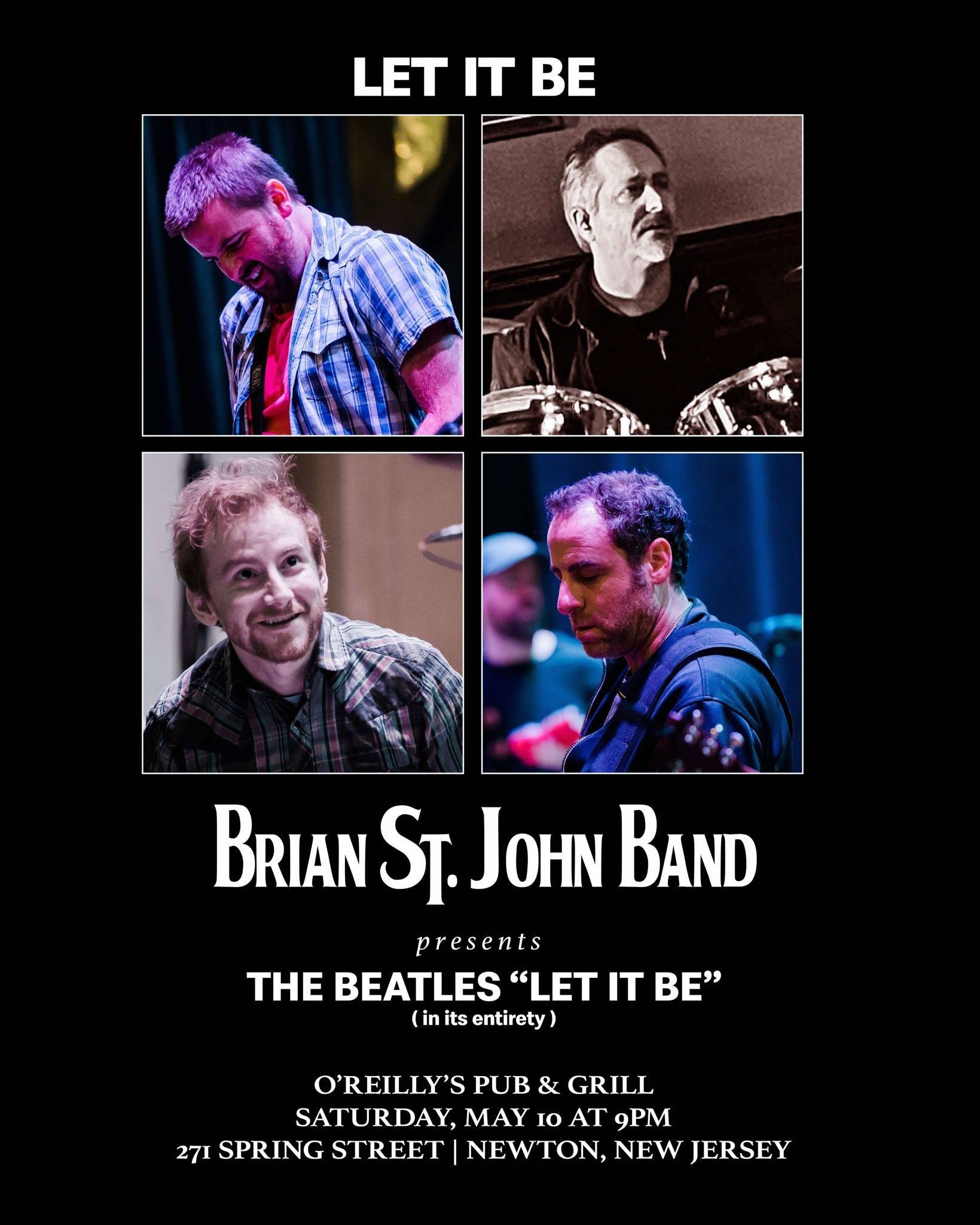 Live Music with Brian St. John and Beatles Tribute