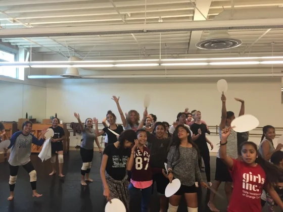 Going for gold with the young dancers of The Wooden Floor 